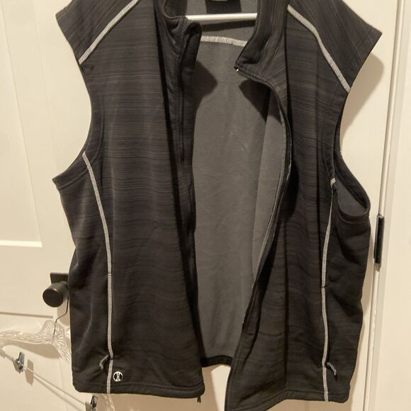 Holloway Vest Womens 2XL Black Golf Deviate Dry Excel Activewear Full Zip - Picture 8 of 10